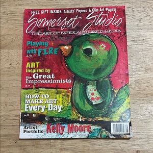 Somerset Studio The Art of Paper and Mixed Media Magazine May/June 2010